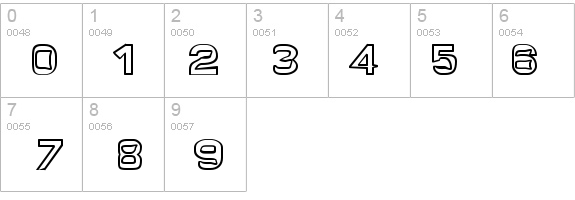 Quropa Hollow details - Free Fonts at FontZone.net