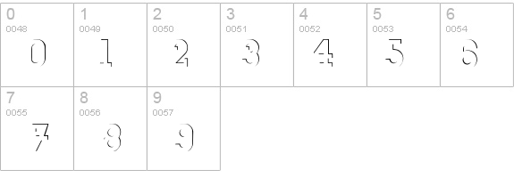 ReliefDeco details - Free Fonts at FontZone.net