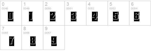 ReliefInReverse details - Free Fonts at FontZone.net