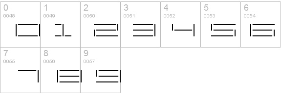 ReversionBroken ExtraLight details - Free Fonts at FontZone.net