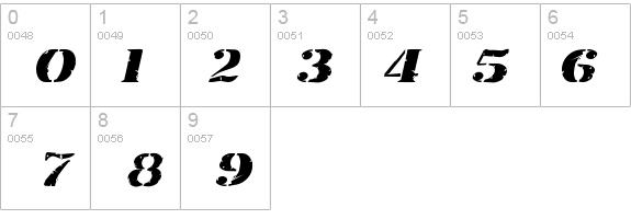 RubberStamp-Extended Italic details - Free Fonts at FontZone.net