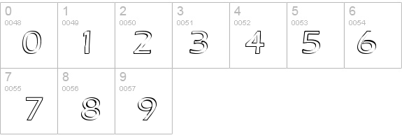 Ruffian Outline details - Free Fonts at FontZone.net