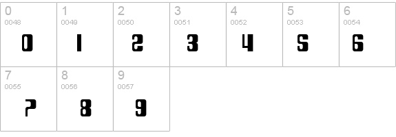 SF DecoTechno details - Free Fonts at FontZone.net