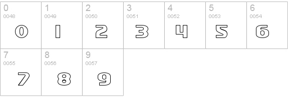 SF Intellivised Outline details - Free Fonts at FontZone.net