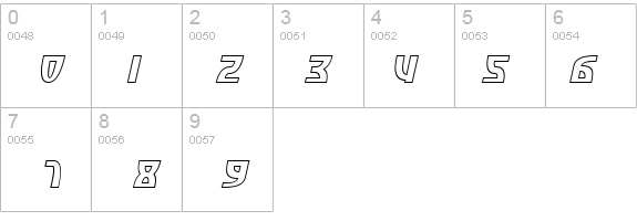 SF Retroesque Outline Oblique details - Free Fonts at FontZone.net