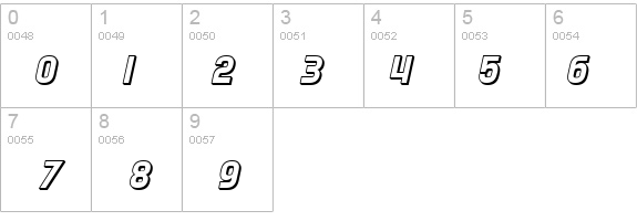 SF Speedwaystar Shaded Oblique details - Free Fonts at FontZone.net