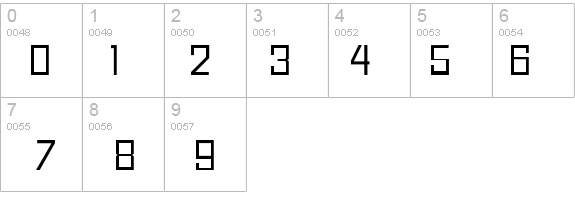 Simply Square JL details - Free Fonts at FontZone.net