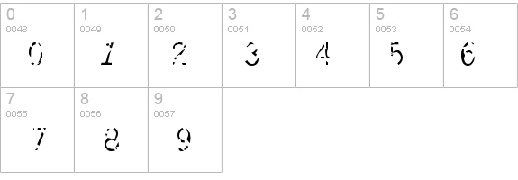 simulation details - Free Fonts at FontZone.net