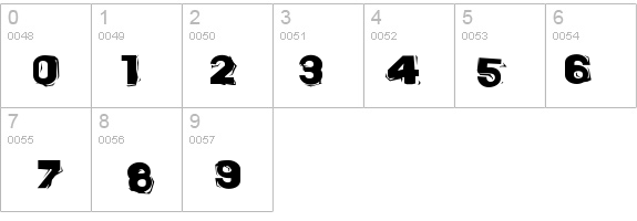 SixGunShootout details - Free Fonts at FontZone.net