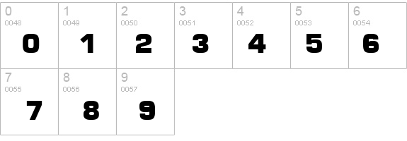 Square 721 Blk-Normal details - Free Fonts at FontZone.net