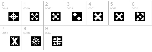 Square Things details - Free Fonts at FontZone.net