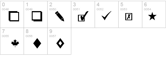 Symbols Normal details - Free Fonts at FontZone.net