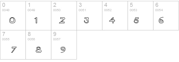 Tablet-Hollow-Extended Normal details - Free Fonts at FontZone.net