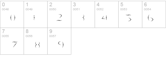 Taqueria Black Fill Dots details - Free Fonts at FontZone.net