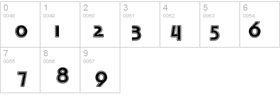 TechnoInline details - Free Fonts at FontZone.net