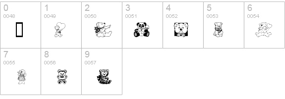 Teddyber V1.1 details - Free Fonts at FontZone.net