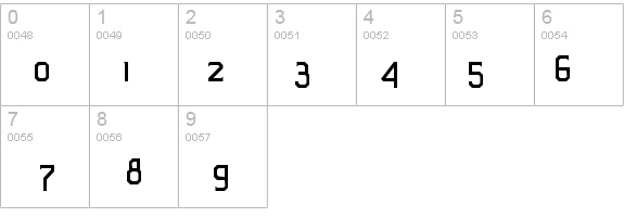 Tekno ICG details - Free Fonts at FontZone.net