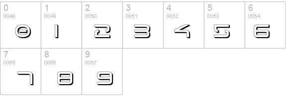 Tele-Marines Shadow details - Free Fonts at FontZone.net