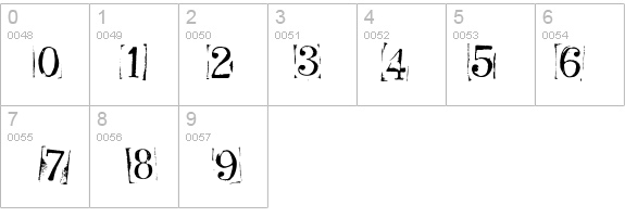 Ticket CapitalsImpressed details - Free Fonts at FontZone.net