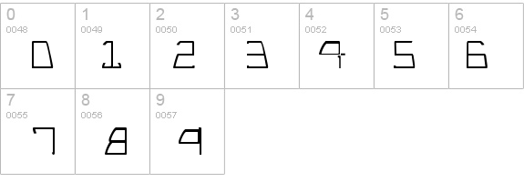 TM Tail Lights details - Free Fonts at FontZone.net