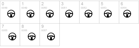 Transportation details - Free Fonts at FontZone.net
