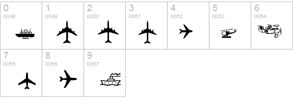 TransportationP01 details - Free Fonts at FontZone.net
