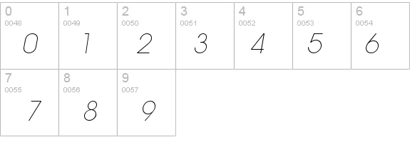 Trendex Light SSi Extra Light Italic details - Free Fonts at FontZone.net