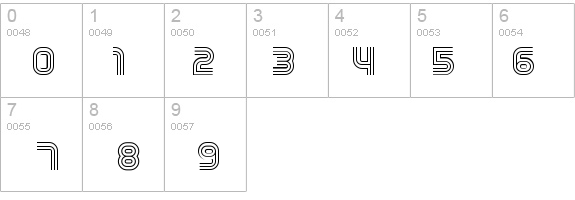 Trisect Light details - Free Fonts at FontZone.net