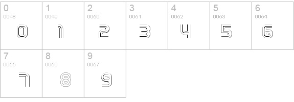 Trisect Thin details - Free Fonts at FontZone.net