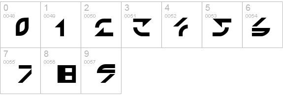 TRON details - Free Fonts at FontZone.net