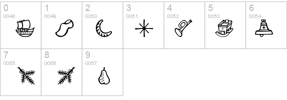 TroyerDecember details - Free Fonts at FontZone.net