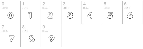 Tubular Hollow Wd details - Free Fonts at FontZone.net