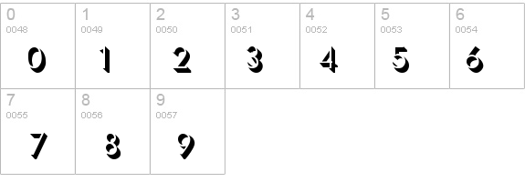 Ultra Shadow details - Free Fonts at FontZone.net