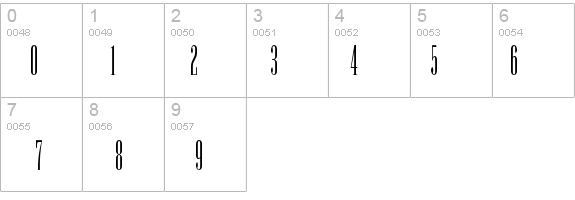 UltraCondensedSerif details - Free Fonts at FontZone.net