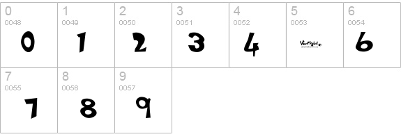 Vertigirl details - Free Fonts at FontZone.net