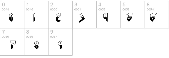 Visionaries Normal details - Free Fonts at FontZone.net