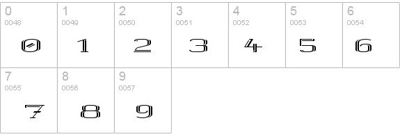 White Line Rolled details - Free Fonts at FontZone.net