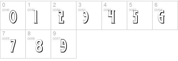 Wolf-s Bane Bold Shadow details - Free Fonts at FontZone.net