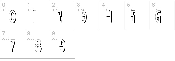 Wolf's Bane Shadow details - Free Fonts at FontZone.net