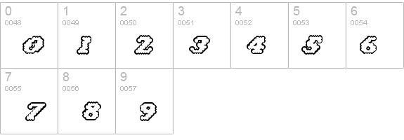 WoollyOutline details - Free Fonts at FontZone.net