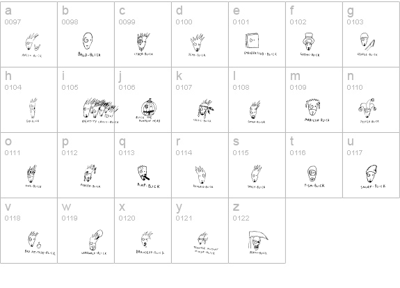 A Blick for All Seasons details - Free Fonts at FontZone.net