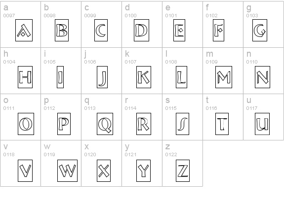 a_BremenCmOtl details - Free Fonts at FontZone.net