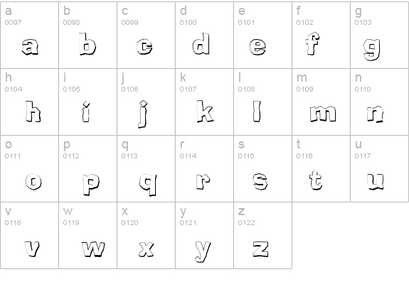 a_Broker3Dxtr details - Free Fonts at FontZone.net
