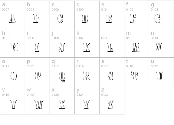 a_Calyx3Dextrusion details - Free Fonts at FontZone.net