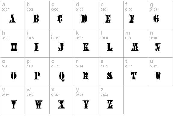 a_CalyxGraved details - Free Fonts at FontZone.net