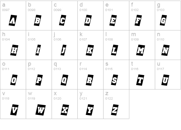 a_CampusCmSp Bold details - Free Fonts at FontZone.net