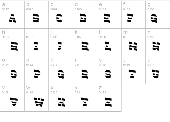 a_CampusStripDn details - Free Fonts at FontZone.net