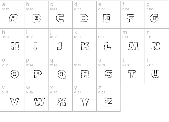 a_ConceptoTitulBrOtl details - Free Fonts at FontZone.net