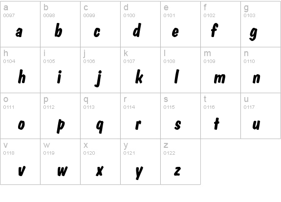 a-domino-bolditalic details - Free Fonts at FontZone.net