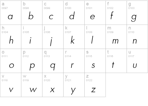 a_FuturicaBs LightItalic details - Free Fonts at FontZone.net